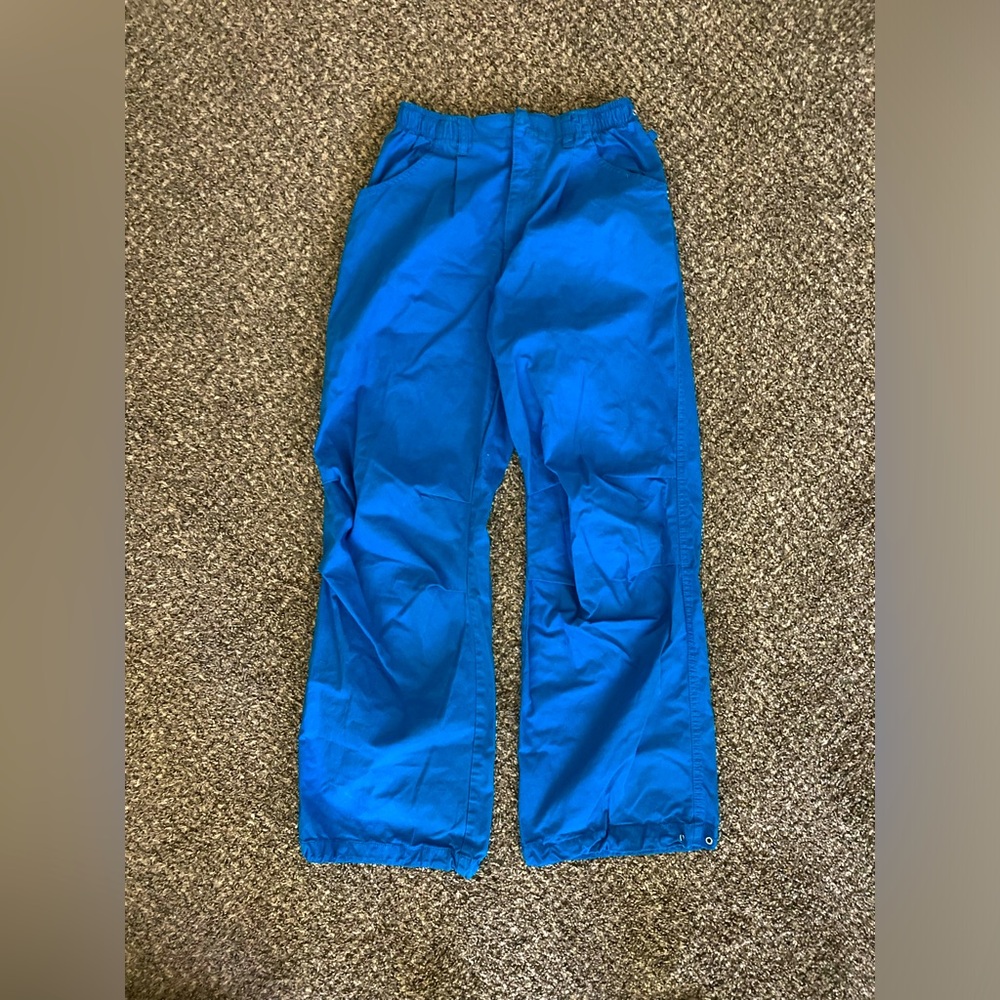 Blue Cargo Pants